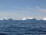 [Photo of icebergs]