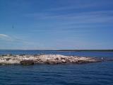 [Photo of island scenery from Fathom Five National Marine Park]