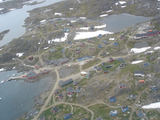 [Photo of Kulusuk from the air]