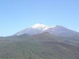 [Photo of El Teide from the road near Masca]